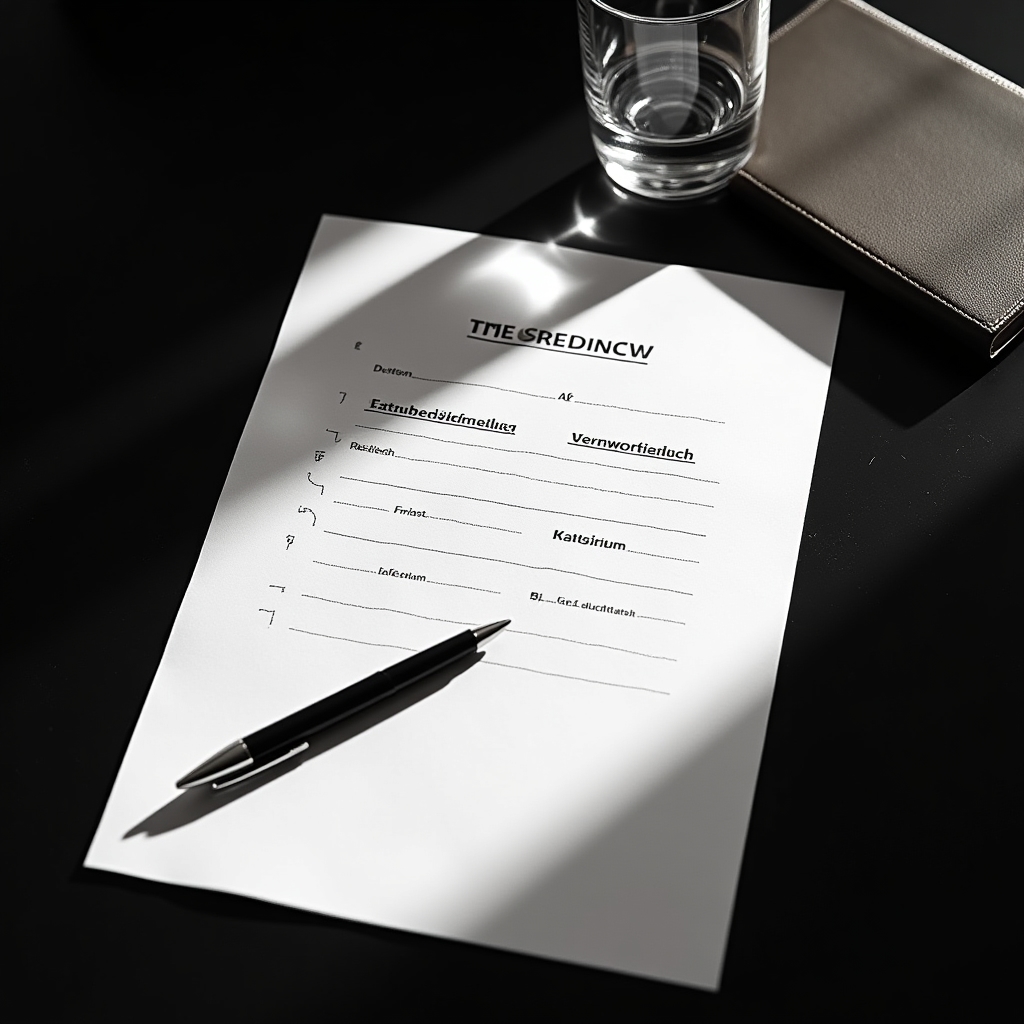 Einseitige Entscheidungsdokumentation nach dem Workshop